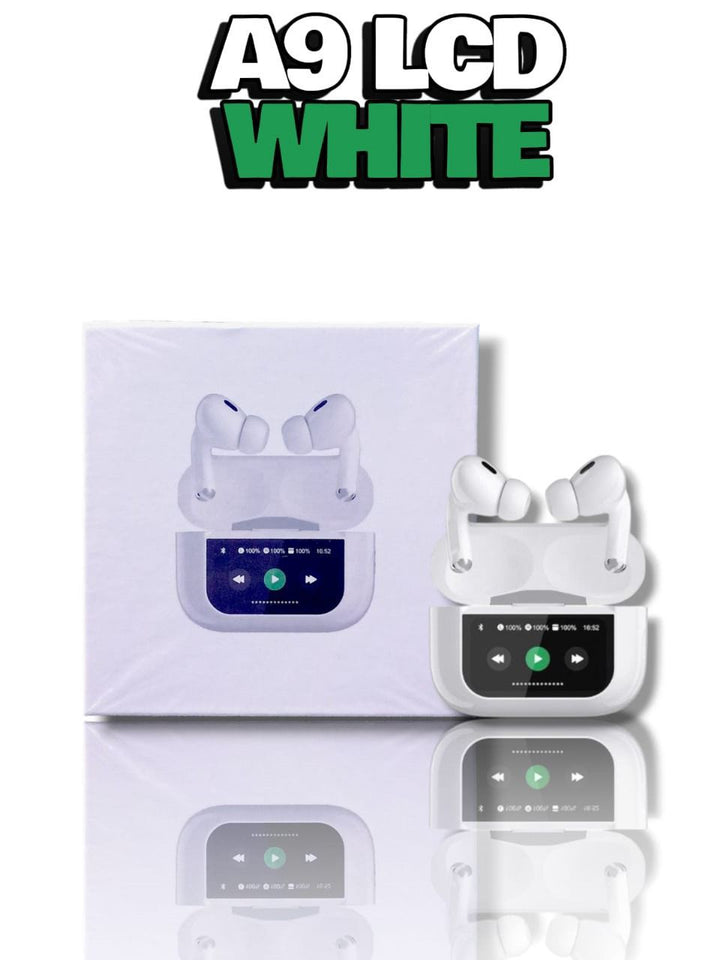 A9 Pro 2 Airpods Touch Screen Display Black with ANC