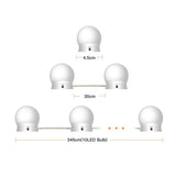 RGB Makeup Vanity USB Adjustable Mirror Light